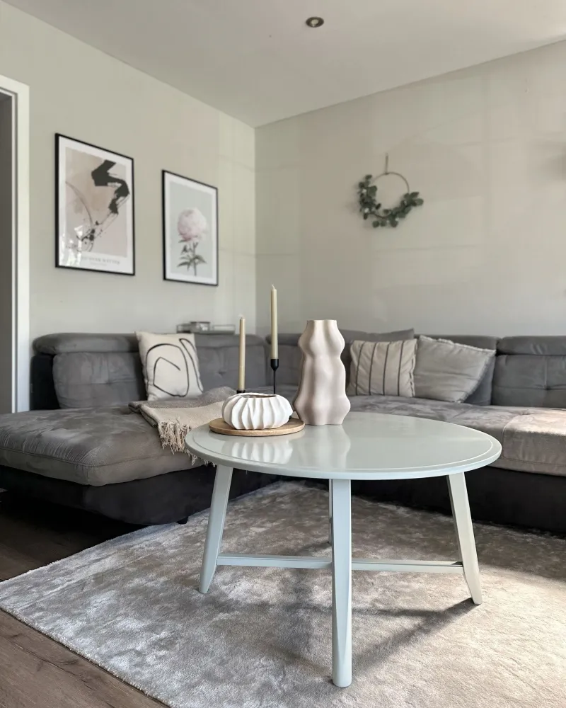 Tappeto viscosa grigio palese 160 x 230 cm GESI II