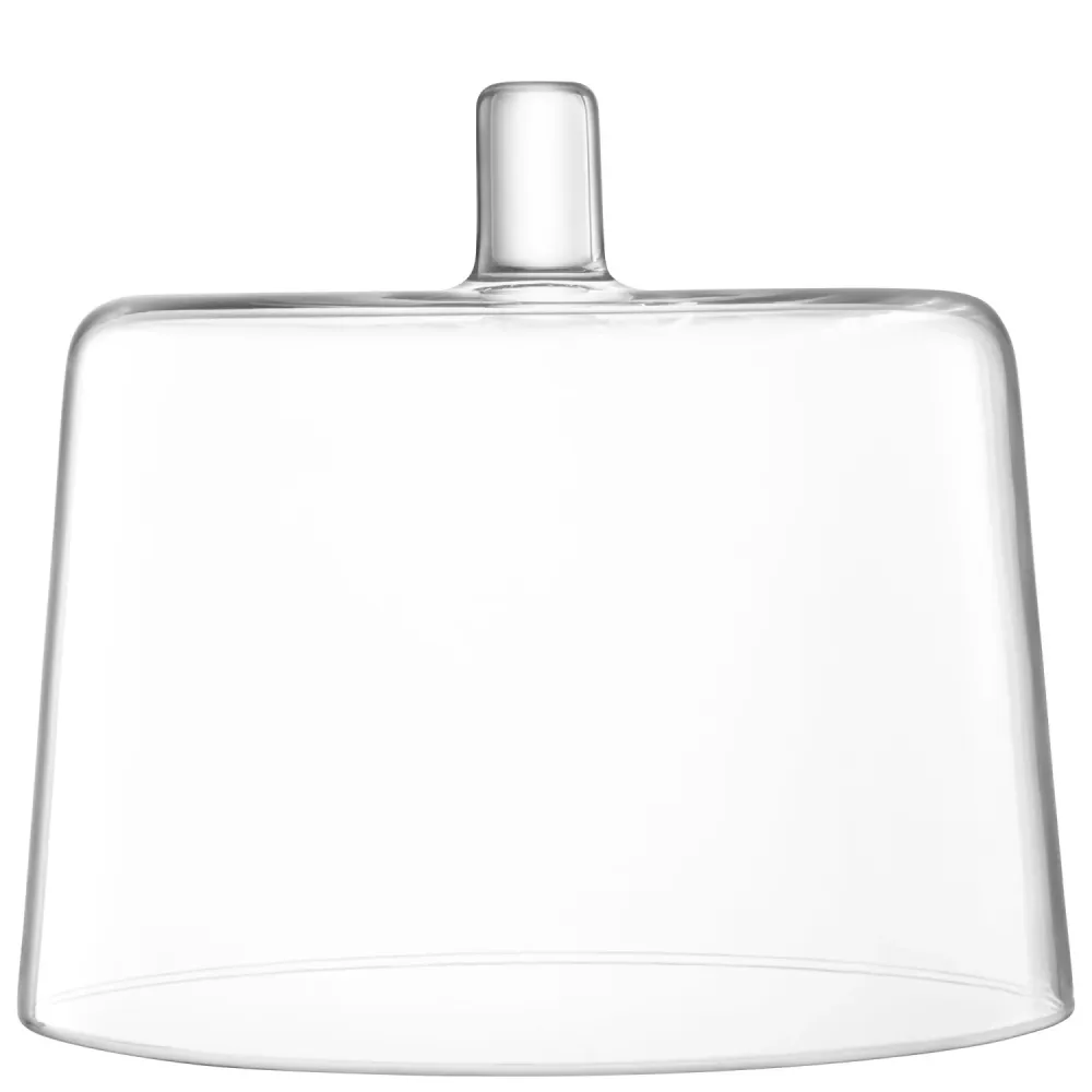 Campana collettiva D24cm H21cm vetro trasparente