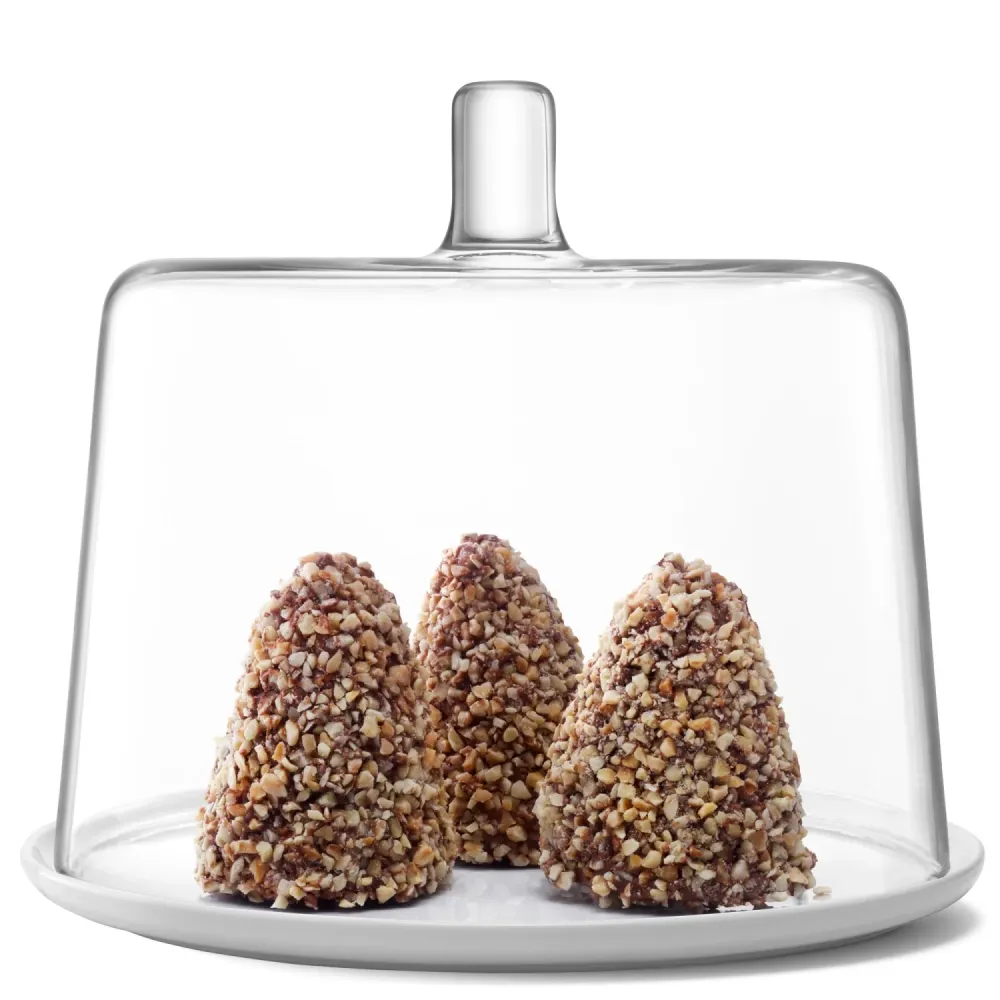 Campana collettiva D24cm H21cm vetro trasparente