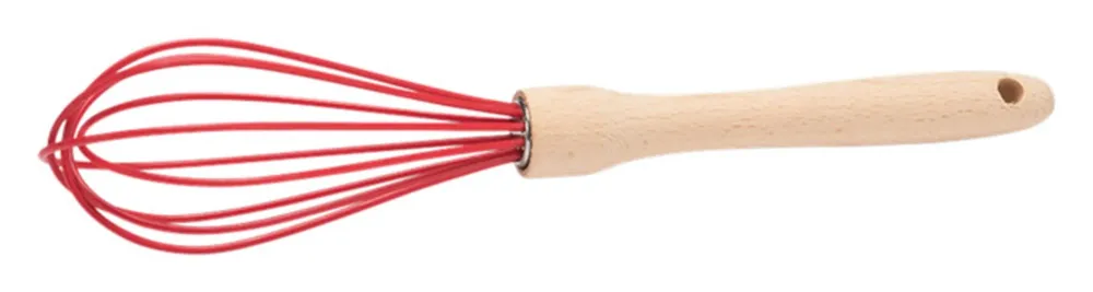 PATISSE Frusta silicone legno rosso Prima Line 30 cm