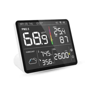 Temtop M100 Air Quality Monitor WiFi Smart Air Station PM2.5 PM10 Rilevatore di umidità della temperatura del misuratore d...
