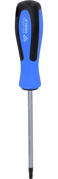 Cacciavite Brilliant Tools TORX T27 x 115 mm BT031015 con Sistema di Taglio Lama
