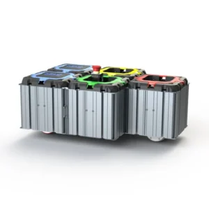 Certificato CE KELO Robotics Robot con sterzo differenziale 3 ruote 1 ruota motrice + 2 ruote sterzanti passive (minime) K...