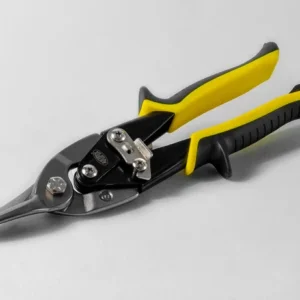 Akifix - Cesoia forbici doppia leva diritta per profili cartongesso e lamiera