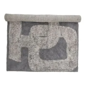 Tappeto Addo cotone grigio Bloomingville - 200cm