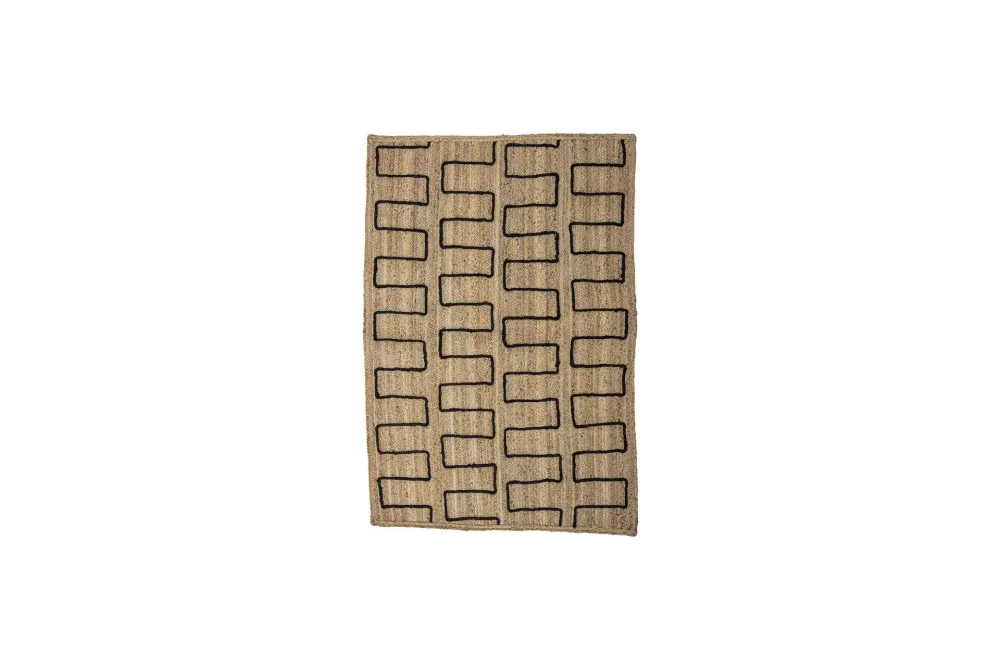 Tappeto Dell iuta marrone Bloomingville - 180cm
