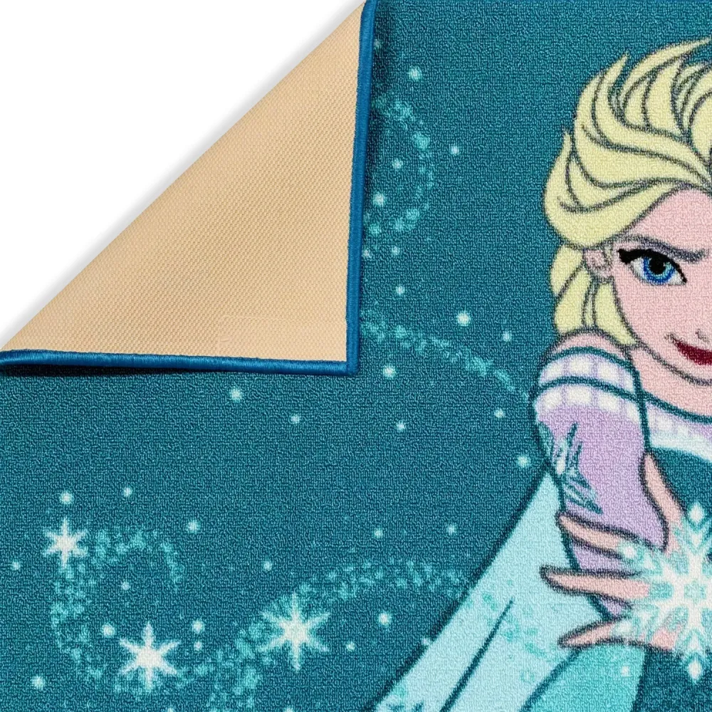 Tappeto antiscivolo cameretta bambini Disney Frozen Elsa 80x120 cm 4947