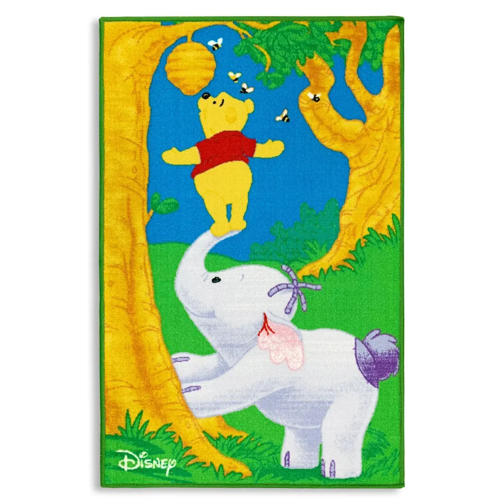 Tappeto antiscivolo cameretta bambini Disney Winnie Pooh 80x120 cm 4851