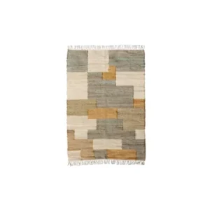 Tappeto cotone multicolore 120x180 Verde Chehoma - 180cm