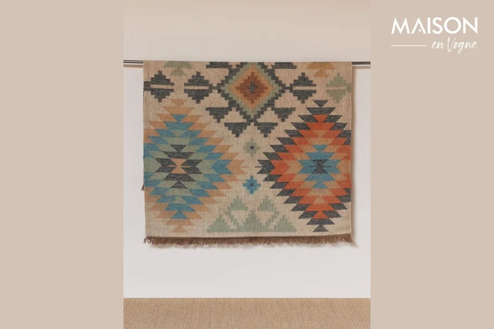 Tappeto lana multicolore 160x230 Pantai Chehoma - 230cm