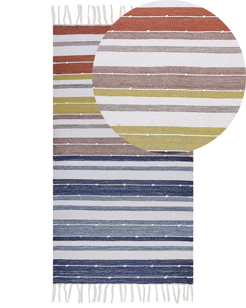 Design Moderno Tappeto da esterno multicolore 80 x 150 cm TOZAKLI
