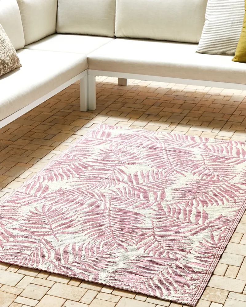 Premium Impermeabile Tappeto da esterno rosa 120 x 180 cm KOTA