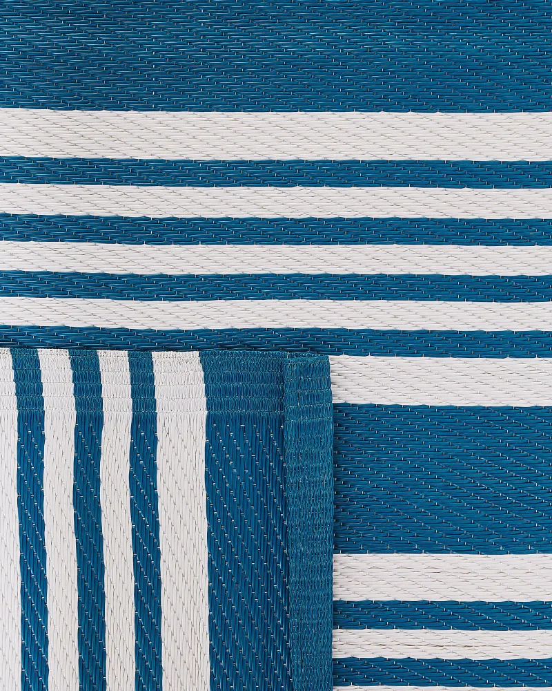 Resistente agli UV Tappeto da esterno azzurro 120 x 180 cm ELURU