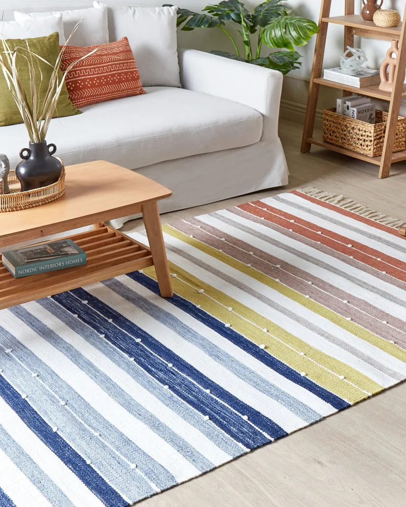 Resistente agli UV Tappeto da esterno multicolore 140 x 200 cm TOZAKLI