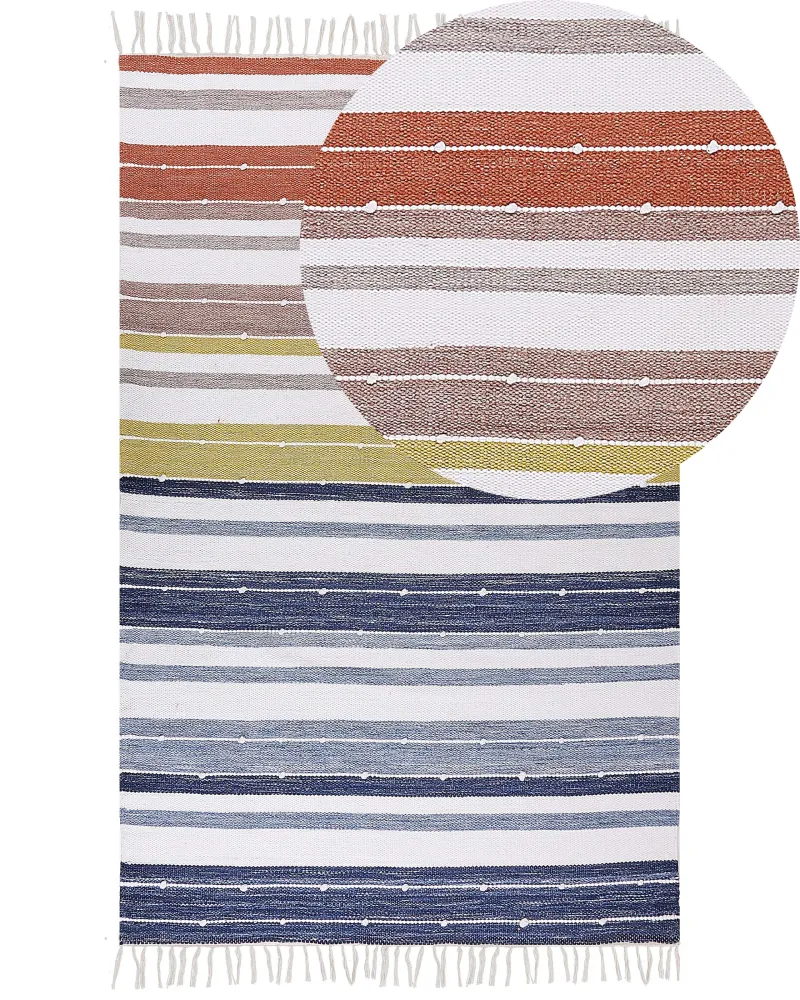 Resistente agli UV Tappeto da esterno multicolore 140 x 200 cm TOZAKLI