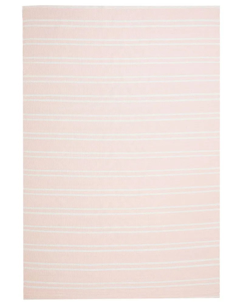 Resistente agli UV Tappeto da esterno rosa tessuto 140x200cm AKYAR