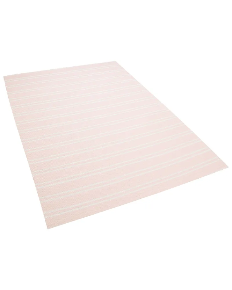 Resistente agli UV Tappeto da esterno rosa tessuto 140x200cm AKYAR