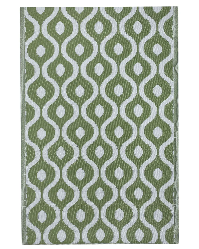 Striscia di Benvenuto Tappeto da esterno verde 120 x 180 cm PUNE