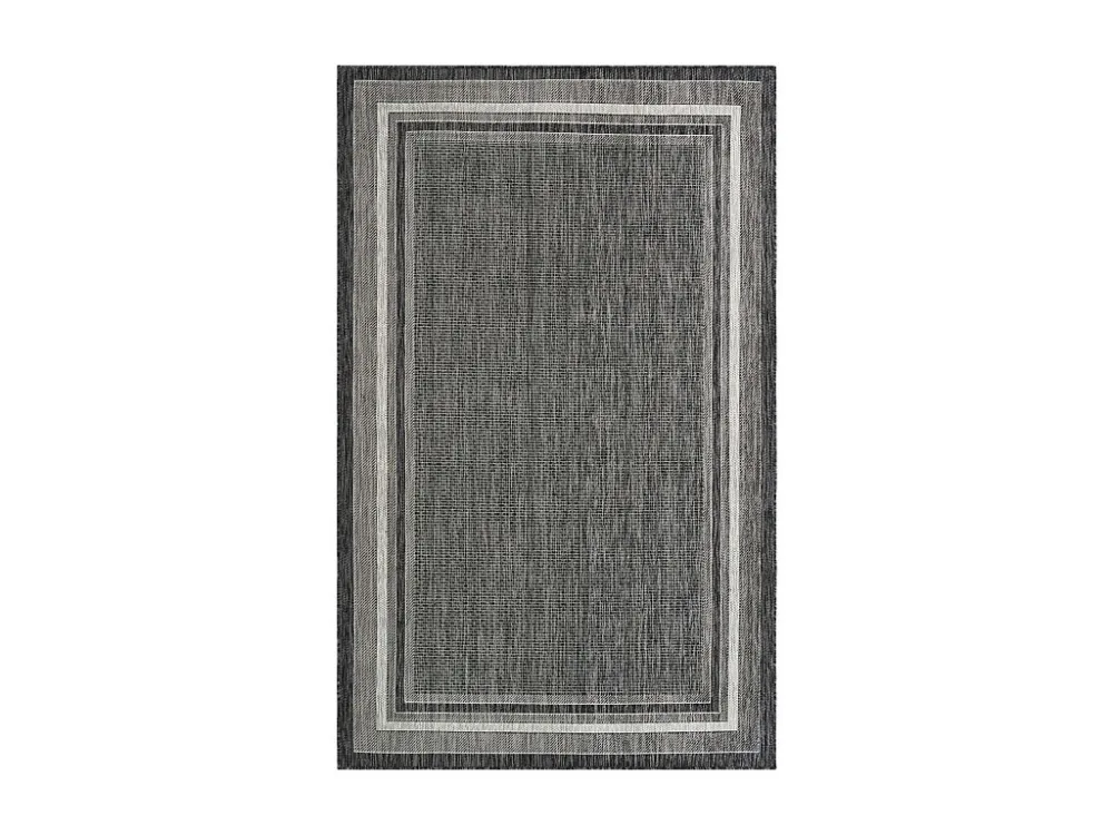 Tappeto Esterno - 245x160 - Nero - Tulum | Lavabile |