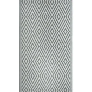 Tappeto da esterno verde distinto 90 x 150 cm SIKAR con Certificazione di Qualità