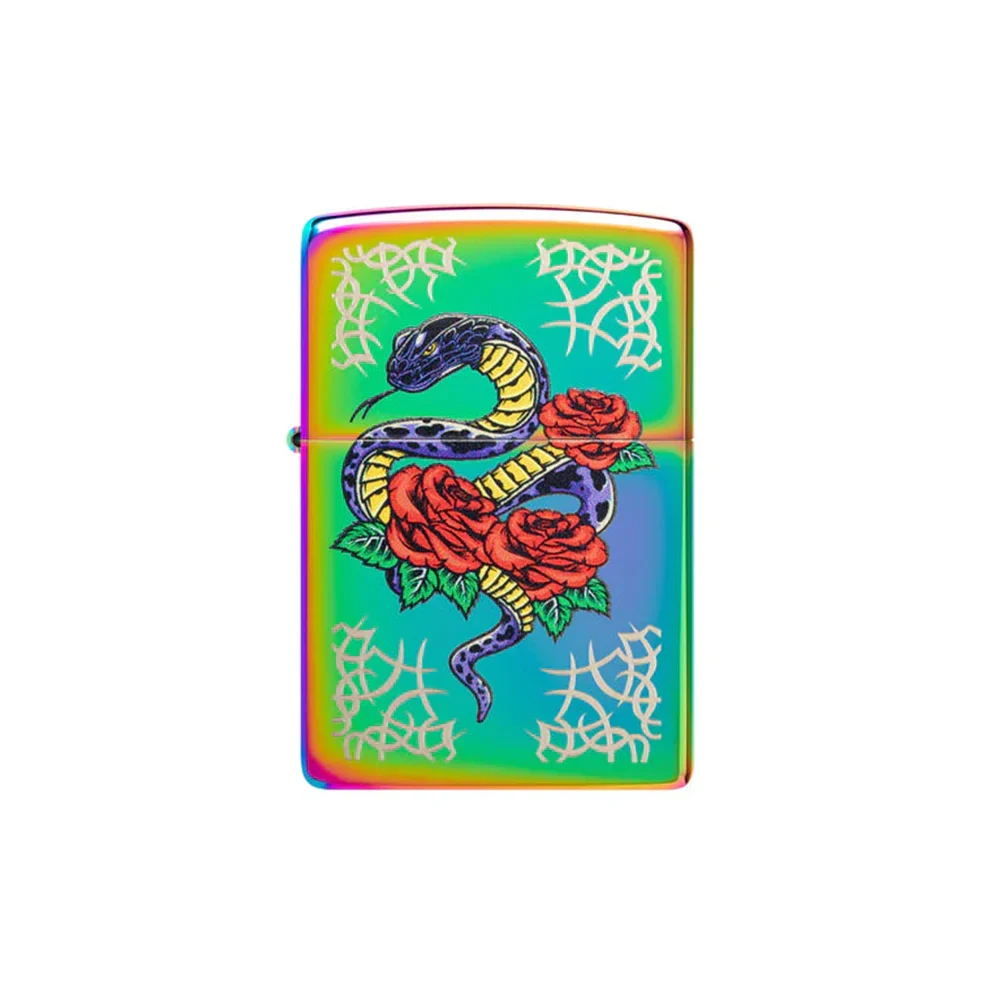Tappeto per Terrazza Zippo Lighter - Tattoo Theme Design