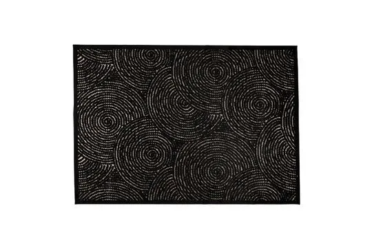 Tappeto 240x170 cm tessuto Dots nero DutchBone - 240cm