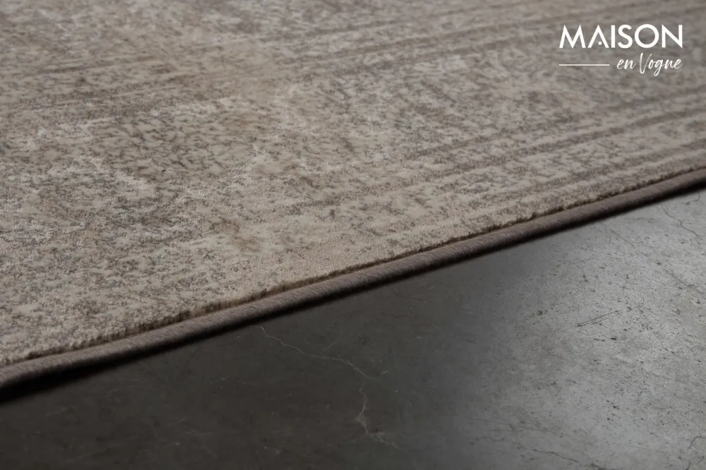 Tappeto tessuto grigio robusto DutchBone - 300cm