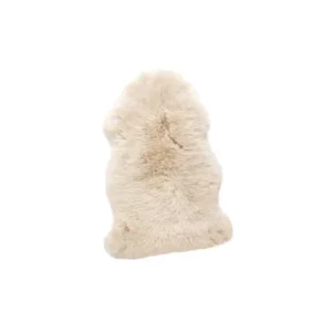 Tappeto pelle di pecora bianca Prim Hübsch - 94cm