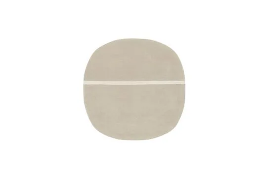 Tappeto lana beige 140x140 Oona Normann Copenhagen - 145cm