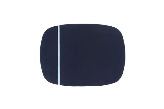 Tappeto lana blu 175x240 Oona Normann Copenhagen - 240cm