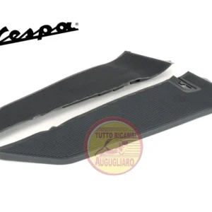 Coppia tappeti pedana grigi gomma Vespa PK XL RUSH N FL