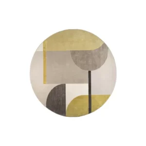 Tappeto Hilton 240x240 cm tessuto giallo Zuiver - 240cm