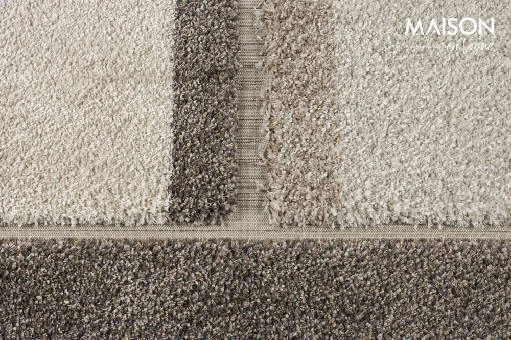 Tappeto Zest lana grigio 160x230 cm Zuiver - 230cm