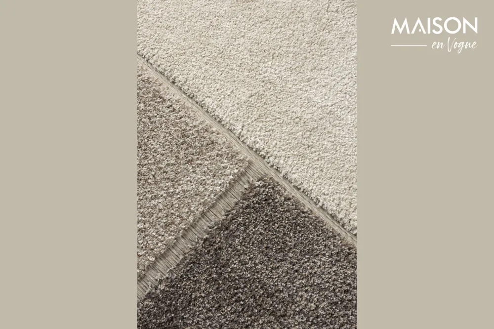 Tappeto Zest lana grigio 160x230 cm Zuiver - 230cm