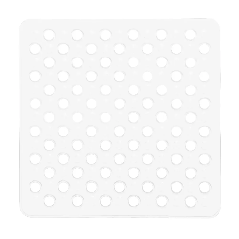 Tappeto antiscivolo doccia Dimensioni 50x50 modello Maim Gedy - Finitura Bianca