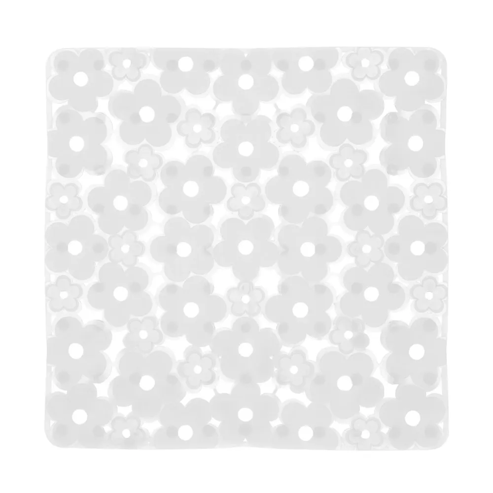 Tappeto antiscivolo doccia Misure 53x53 PVC Collezione Margherita Gedy - Finitura Trasparente