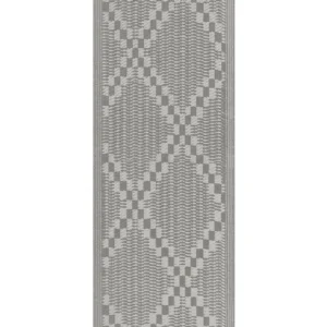 Kit di Pulizia Tappeto da esterno grigio 60 x 105 cm JALNA