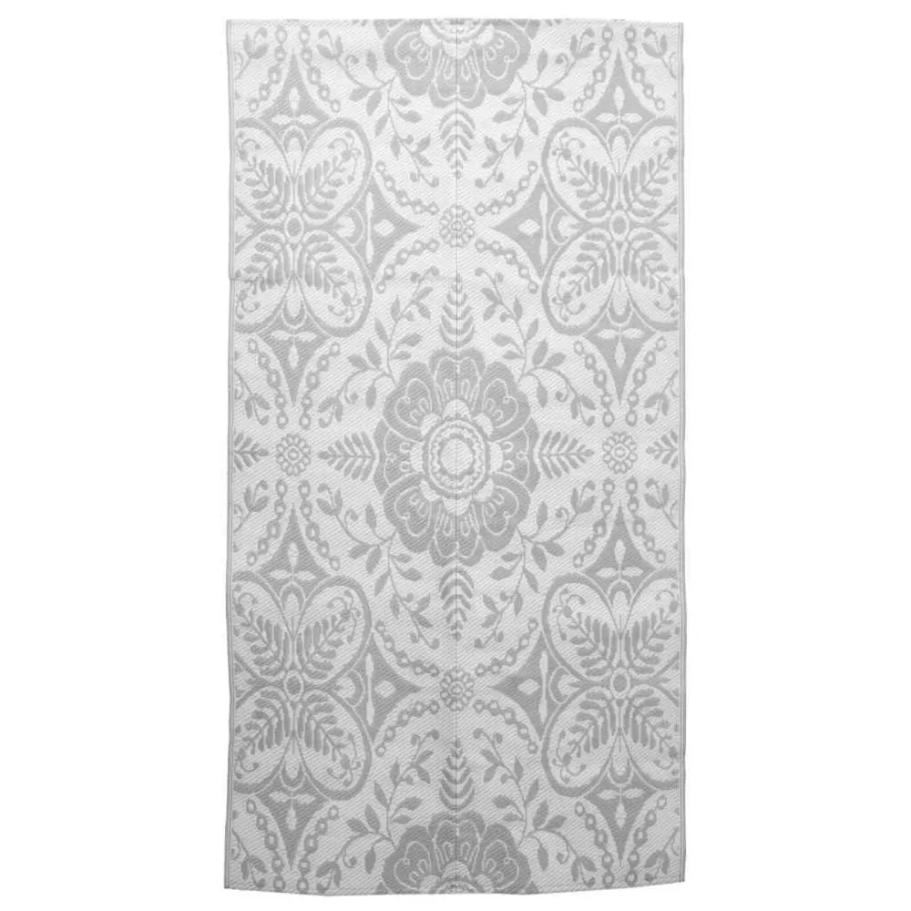 Tappeto da Esterni ARAKIL Grigio Distinto 160x230 cm PP | 5 Pezzi |