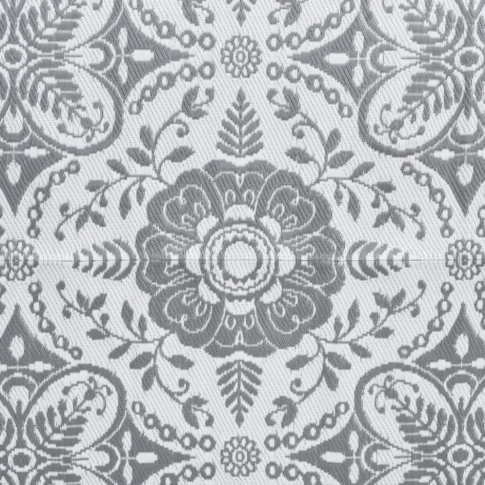 Tappeto da Esterni ARAKIL Grigio Trasparente 120x180 cm PP