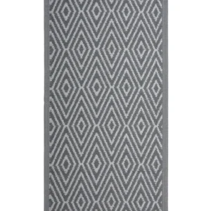 Tappeto da esterno grigio limpido 90 x 150 cm SIKAR