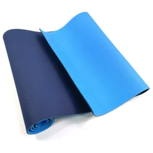 Rebecca Mobili Tappetino Yoga Tappeto Fitness Tpe Blu Antiscivolo 0,6x183x61 Mobili Rebecca