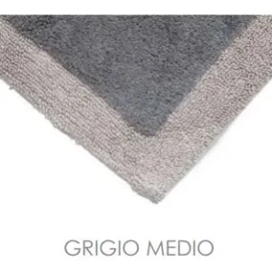 CAVALIERI Tappeto bagno Shade 60x90 con antiscivolo Grigio