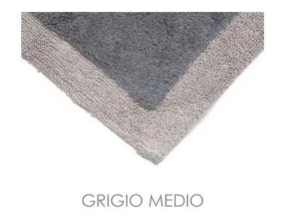 CAVALIERI Tappeto bagno Shade 60x90 con antiscivolo Grigio