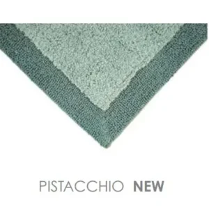 CAVALIERI Tappeto bagno Shade 60x90 con antiscivolo Pistacchio/muschio