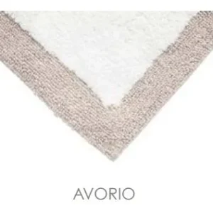 CAVALIERI Tappeto bagno Shade 60x90 con antiscivolo Avorio/beige