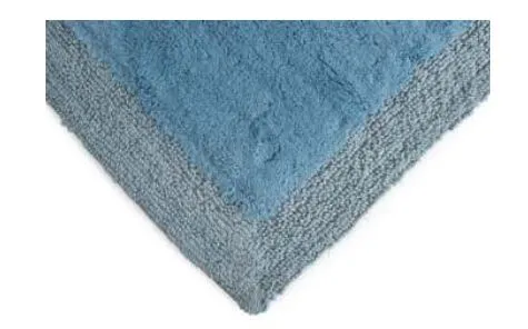 CAVALIERI Tappeto bagno Shade con antiscivolo Azzurro/cenere