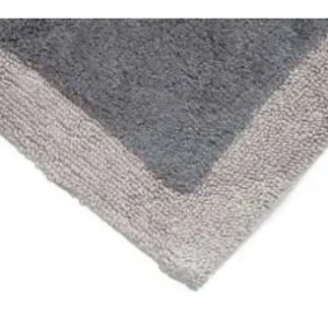 CAVALIERI Tappeto bagno Shade con antiscivolo Grigio Rettangolare