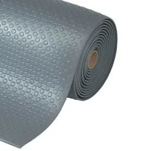 Tappeto antifatica DENIOS BS 9 K PVC grigio larghezza 91 cm venduto al metro 247-763