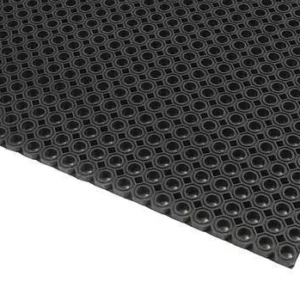 Tappeto d'ingresso DENIOS 10.15 per esterni gomma naturale spessore 12 mm 100 x 150 cm 162-158