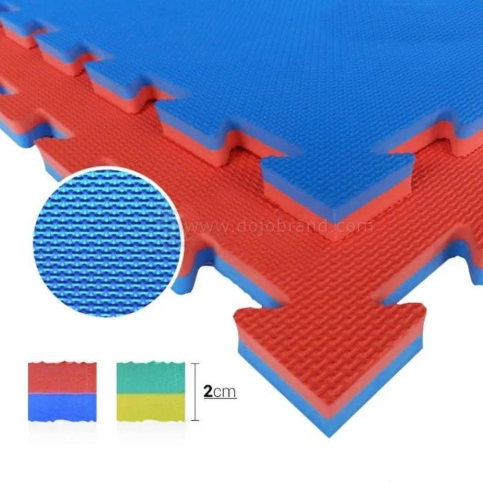 Tatami Scuola EVA 100x100x2 cm – Superficie Protettiva per Palestre e Aree Gioco Dojo Brand